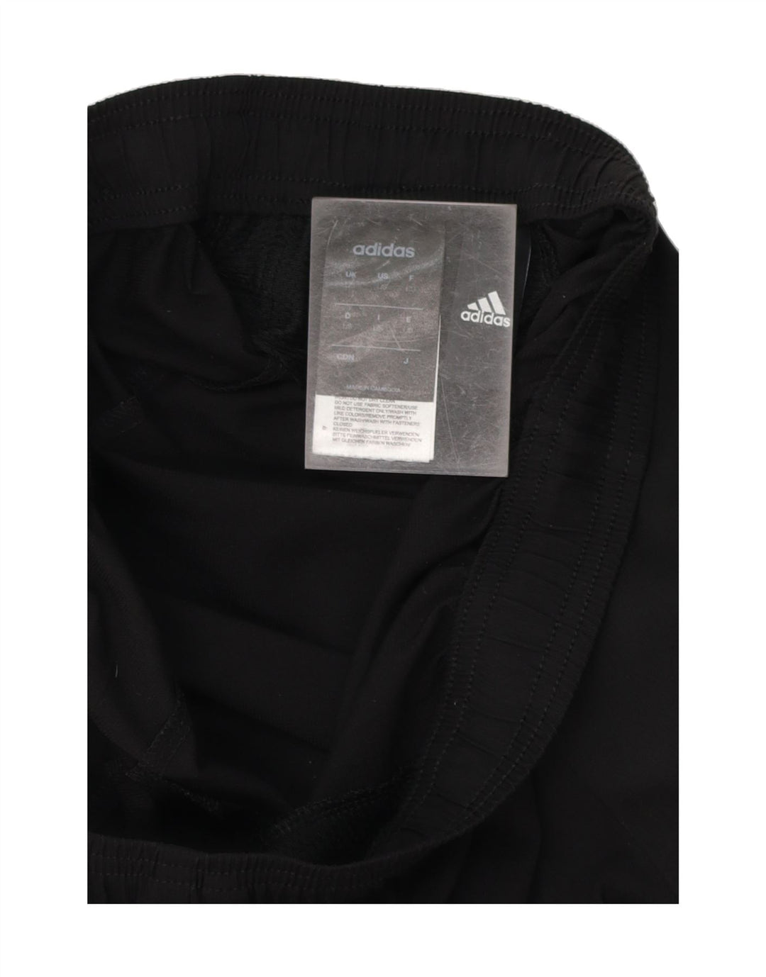 ADIDAS Womens Tracksuit Trousers UK 16 Large  Black Polyester Vintage Adidas and Second-Hand Adidas from Messina Hembry 