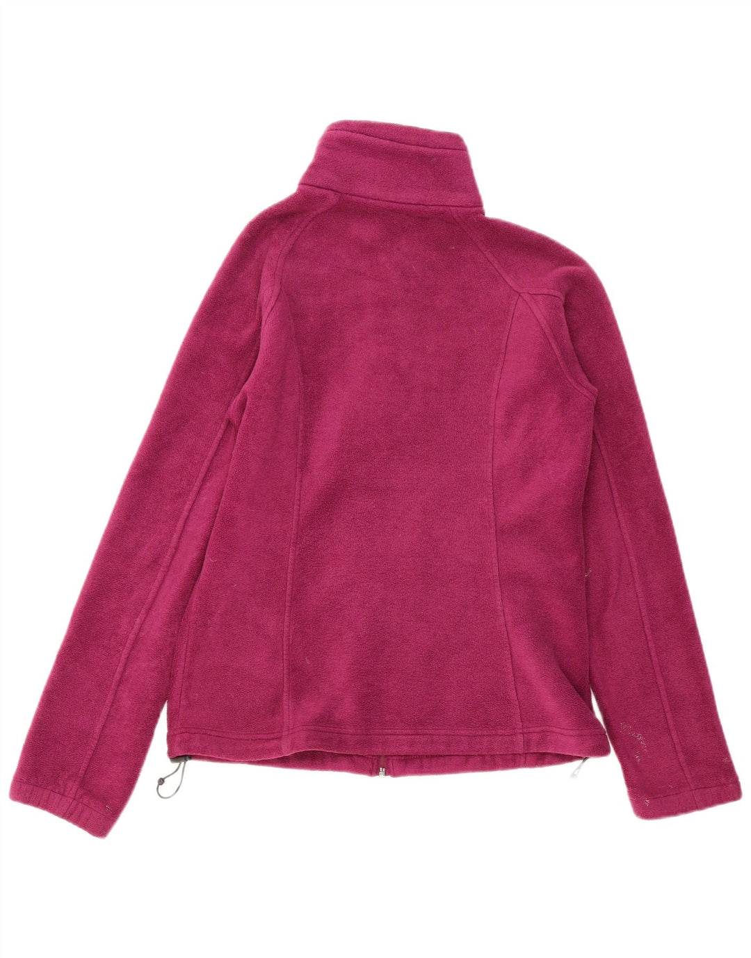 COLUMBIA Womens Fleece Jacket UK 14 Large Purple Polyester