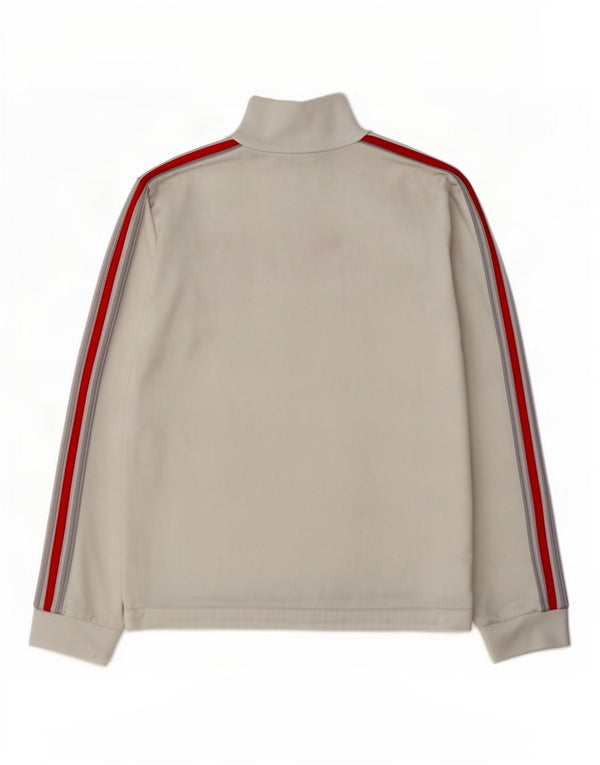 Adidas Veste de survêtement pour femme UK 16 Large Blanc Polyester