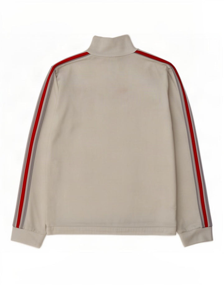 Adidas Veste de survêtement pour femme UK 16 Large Blanc Polyester
