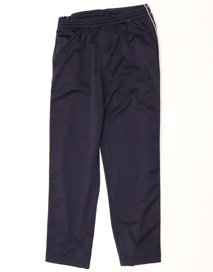Kappa Mens Graphic Tracksuit Trousers Large Navy Blue Polyester