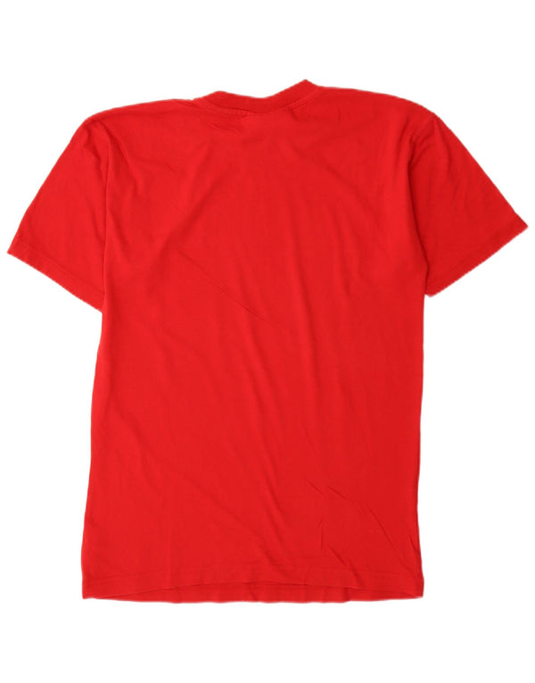 Puma T-Shirt Graphique Top XS Homme Rouge Coton