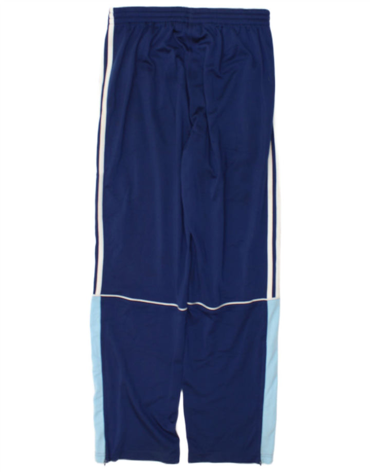 Adidas Mens Tracksuit Trousers UK 38/40 Medium Blue Polyester