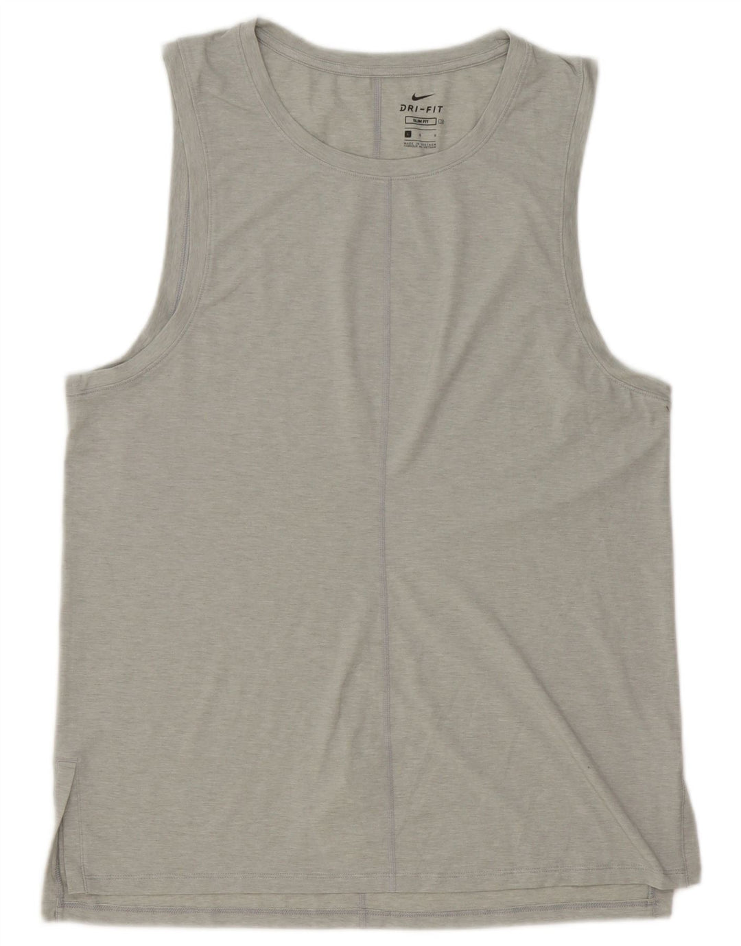 Nike Mens Dri Fit Slim mellény felső nagy szürke poliészter