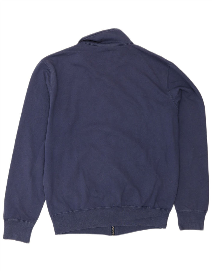 Champion Mens Tracksuit Top Jacket Small Navy Blue Polyester