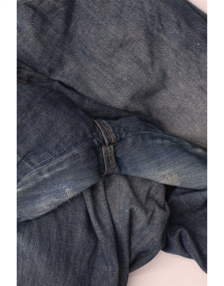 Damskie jeansy Armani Slim W32 L27 Niebieskie bawełniane