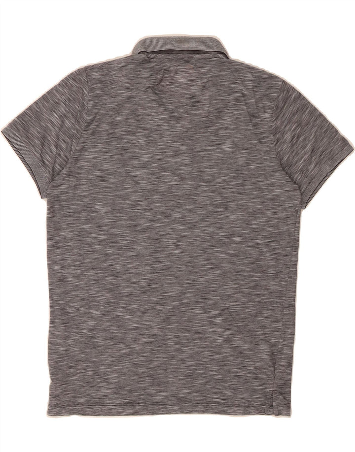 JACK & JONES Mens Polo Shirt Large Grey Cotton Vintage Jack & Jones and Second-Hand Jack & Jones from Messina Hembry 