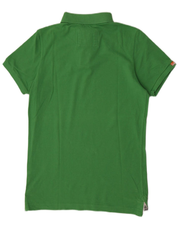 Superdry Herren-Poloshirt 2XL aus grüner Baumwolle