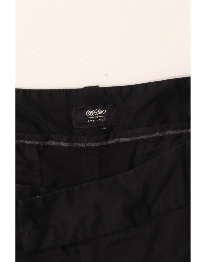 MOSSIMO Womens Stretch Bermuda Shorts W34 Large Black Vintage Mossimo and Second-Hand Mossimo from Messina Hembry 