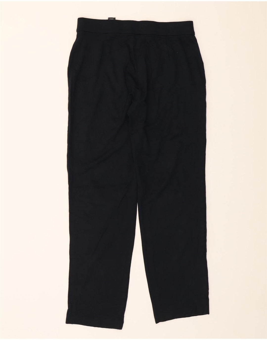 MARKS & SPENCER Womens Tracksuit Trousers UK 12 Medium  Navy Blue Viscose Vintage Marks & Spencer and Second-Hand Marks & Spencer from Messina Hembry 