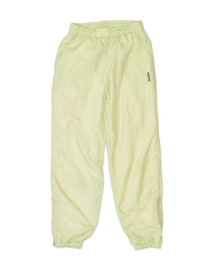 DIADORA Girls Tracksuit Trousers Joggers 13-14 Years Large Green Polyester | Vintage Diadora | Thrift | Second-Hand Diadora | Used Clothing | Messina Hembry 
