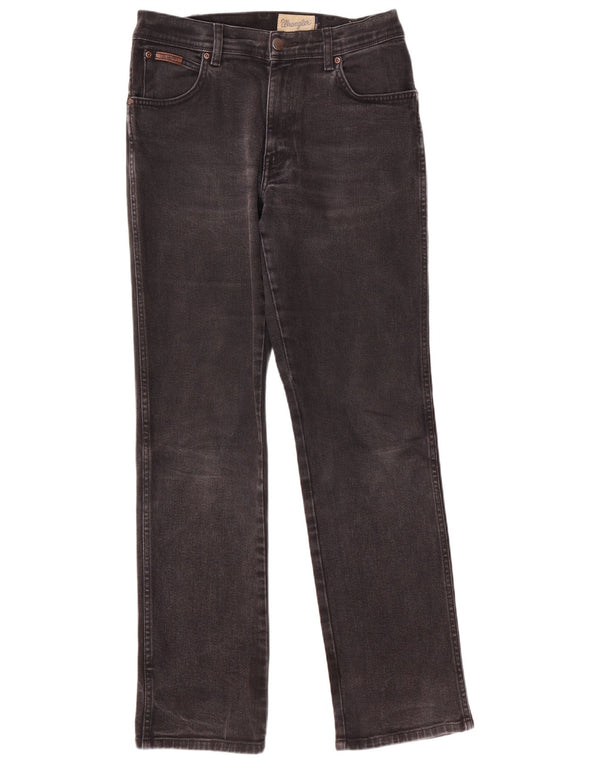 Wrangler Herre Texas Straight Jeans W31 L32 Grå Bomuld