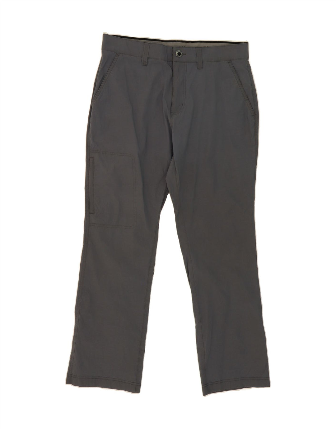 ORVIS Mens Straight Cargo Trousers W34 L28  Grey Nylon Vintage Orvis and Second-Hand Orvis from Messina Hembry 