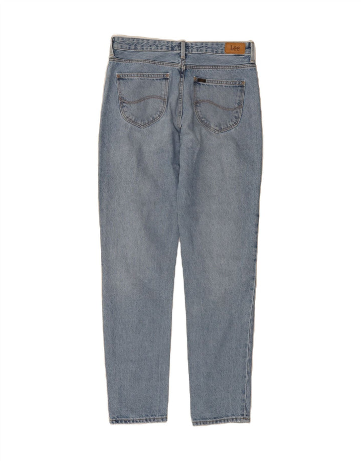 LEE Womens Mom Straight Jeans W29 L30 Blue Cotton Vintage Lee and Second-Hand Lee from Messina Hembry 