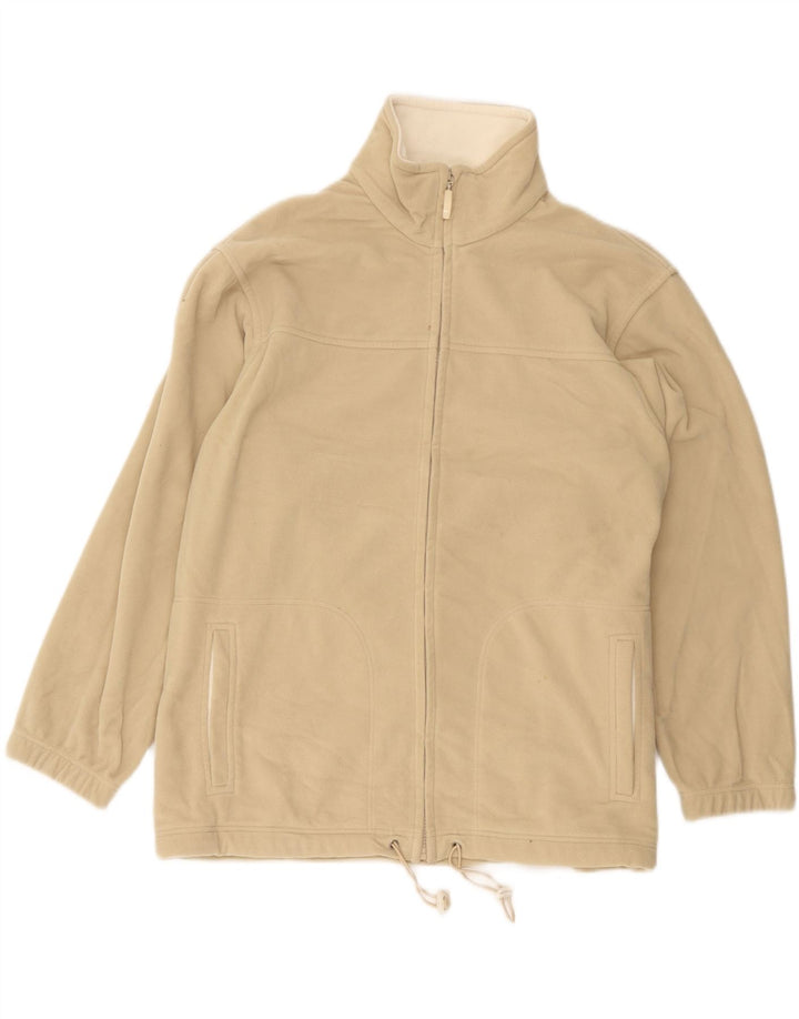 Marks & Spencer Womens St. Michael Fleece Jacket UK 18 XL Beige