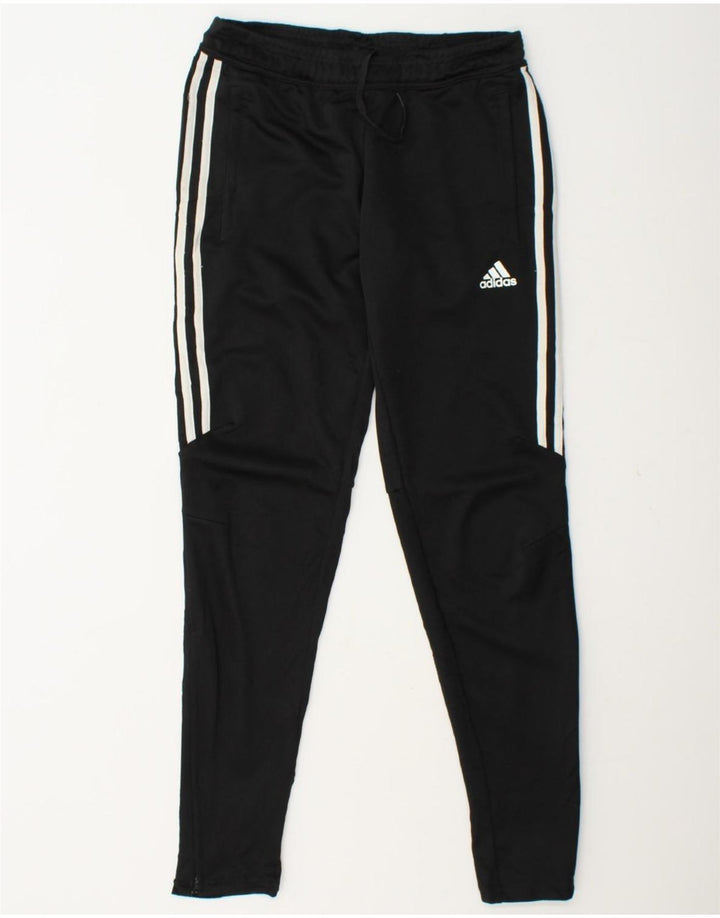ADIDAS Womens Climacool Tracksuit Trousers UK 8/10 Small Black Polyester Vintage Adidas and Second-Hand Adidas from Messina Hembry 
