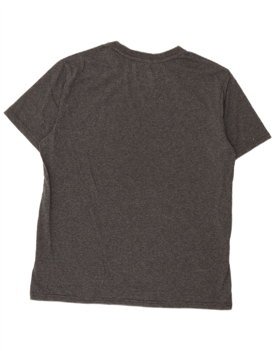 Fila Herre Grafisk T-Shirt Top Stor Grå Polyester