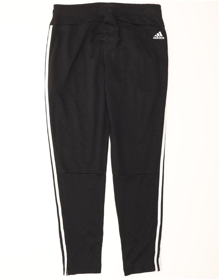 ADIDAS Mens Tracksuit Trousers Medium  Black Polyester