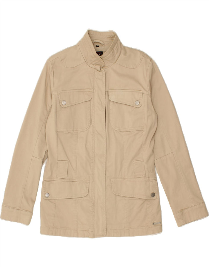COLMAR Womens Utility Jacket IT 44 Medium Beige Cotton Vintage Colmar and Second-Hand Colmar from Messina Hembry 