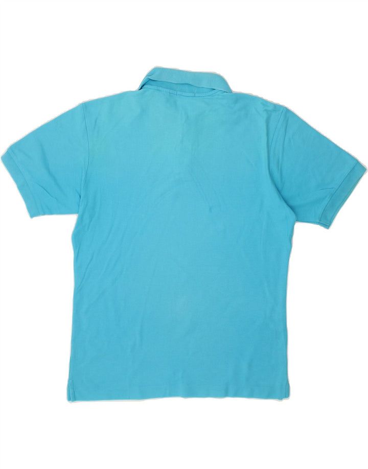 FILA Mens Polo Shirt IT 46 Small Blue Cotton Vintage Fila and Second-Hand Fila from Messina Hembry 
