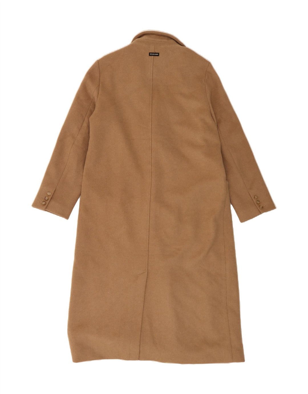 PEPE JEANS Womens Double Breasted Coat UK 16 Large Brown Wool Vintage PEPE Jeans and Second-Hand PEPE Jeans from Messina Hembry 