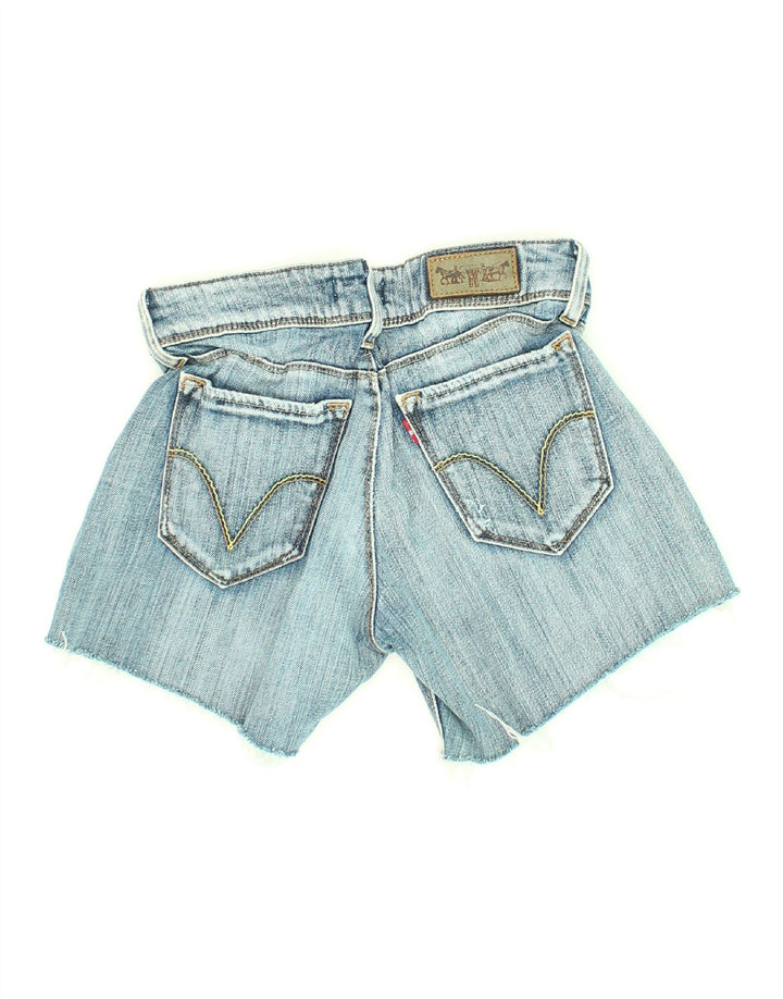 LEVI'S Womens Denim Shorts W29 Medium Blue Cotton Vintage Levi's and Second-Hand Levi's from Messina Hembry 