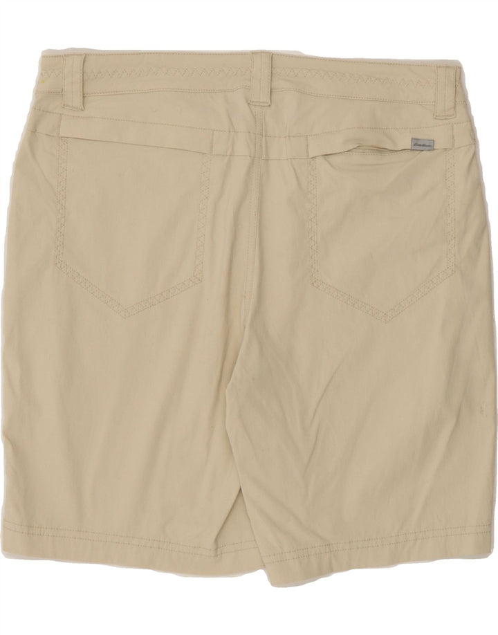 EDDIE BAUER Womens Casual Shorts US 6 Medium W32  Beige Polyamide Vintage Eddie Bauer and Second-Hand Eddie Bauer from Messina Hembry 