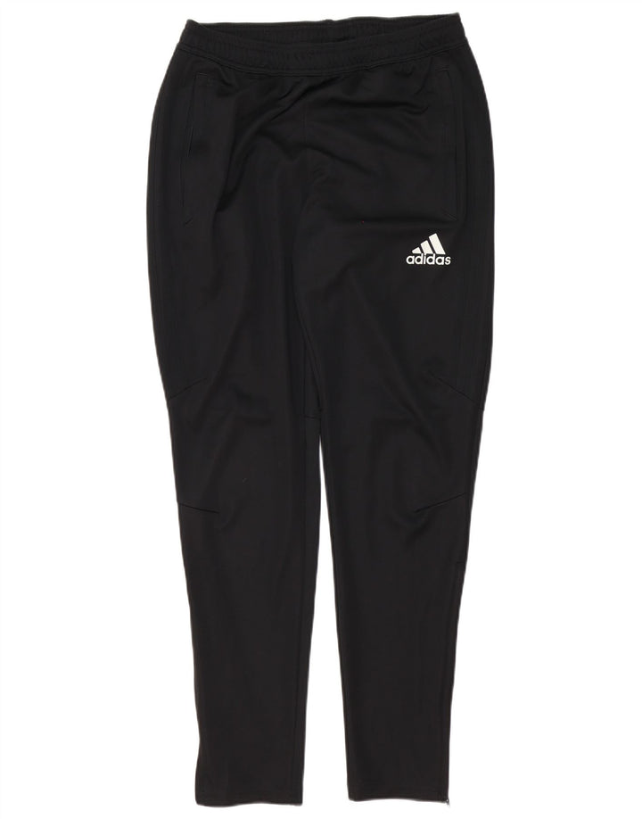 Męskie spodnie dresowe Adidas Climacool, średni czarny poliester