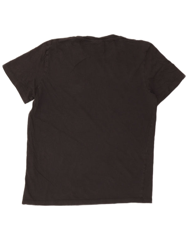 Jack & Jones T-Shirt Graphique Homme Noir XL Coton