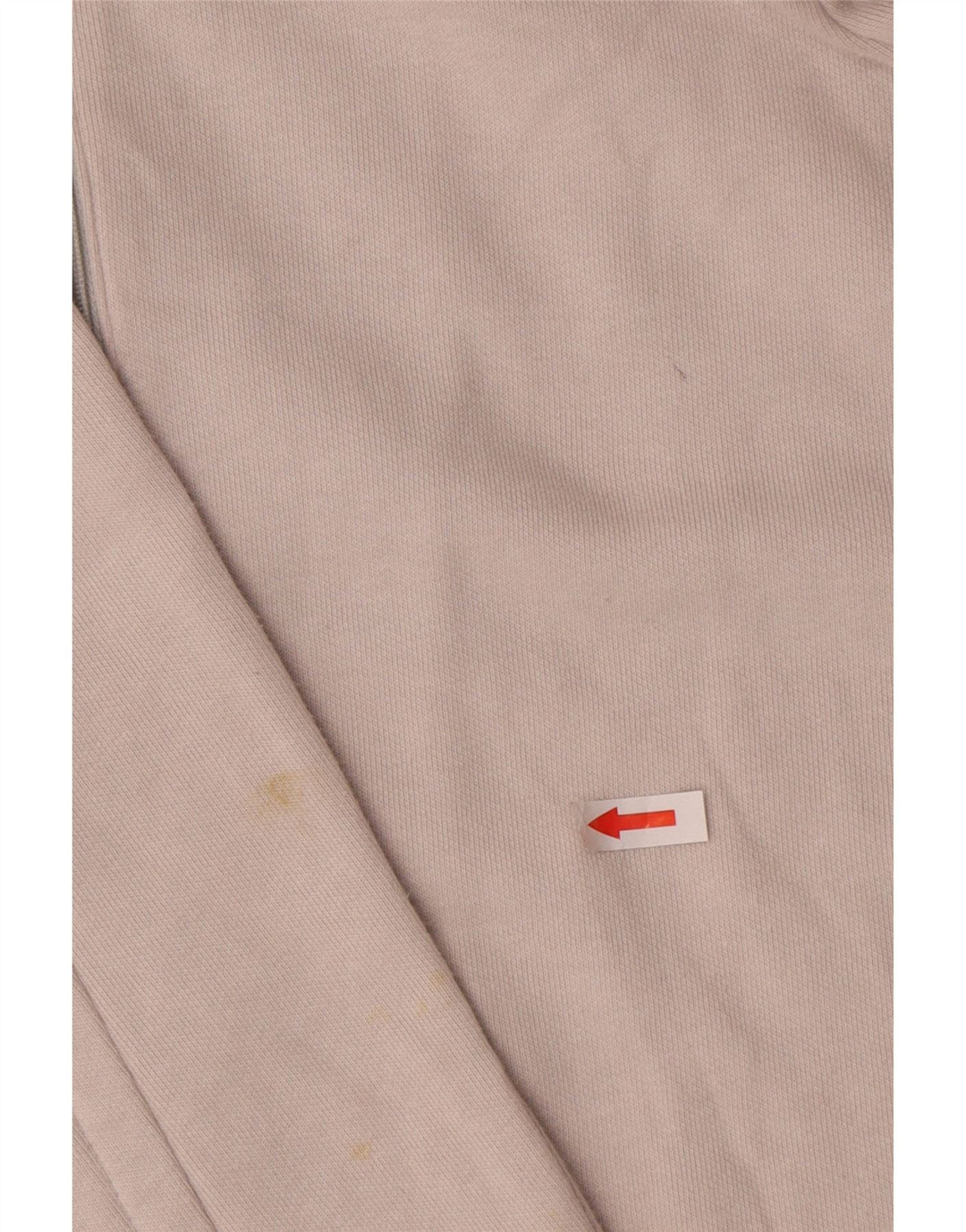 Champion Mens Tracksuit Top Jacket XL Beige Cotton