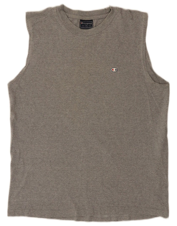Champion Mens Vest Top Medium Grey