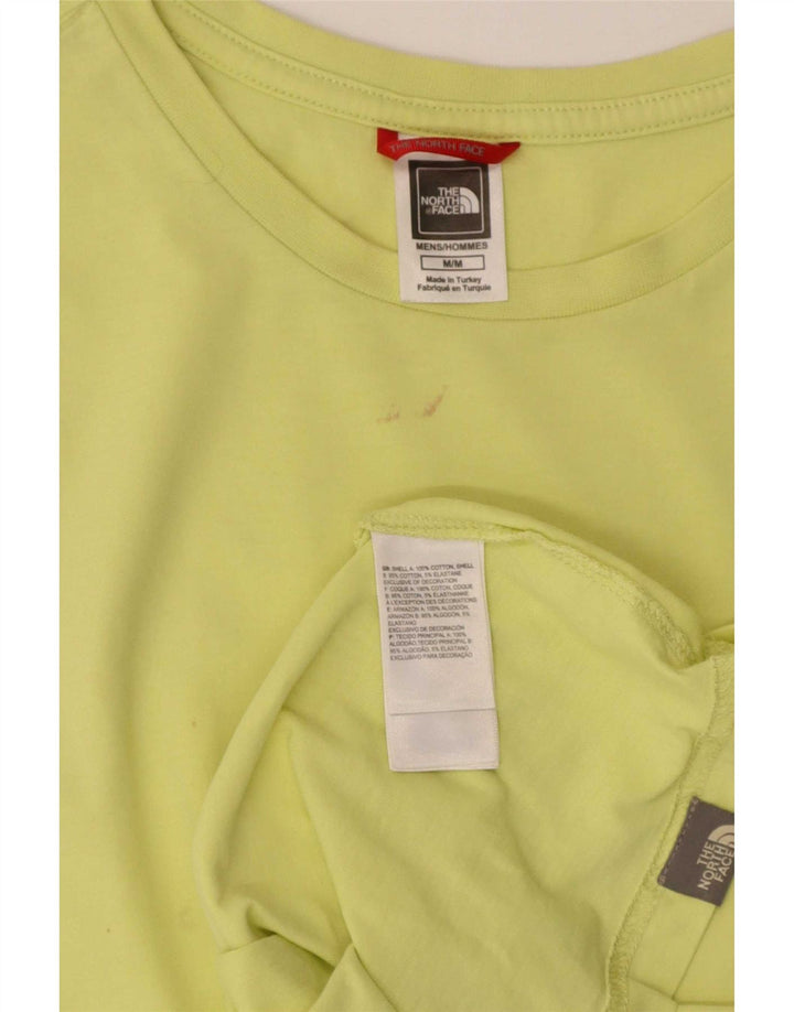 T-shirt da uomo The North Face Top in cotone giallo medio
