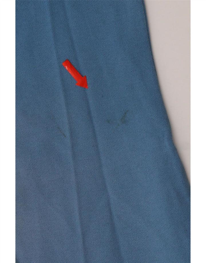Lacoste Womens Polo Dress Size 40 Medium Blue