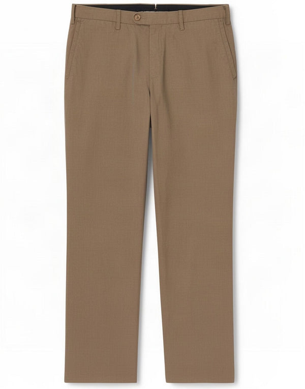 Massimo Dutti Pantaloni chino dritti da uomo EU 42 Large W32 L31 Cotone beige