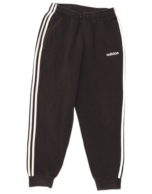 Adidas Herren-Trainingshose, Jogginghose, mittelschwarz, Baumwolle