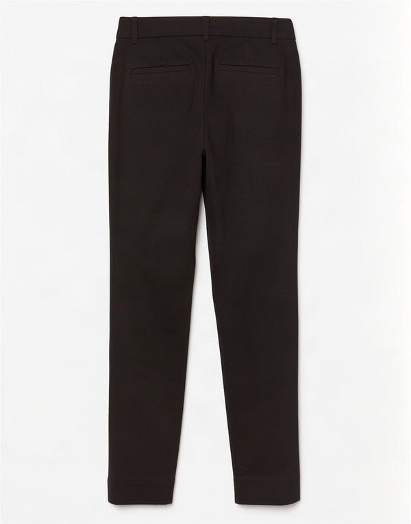 Banana Republic Pantalon décontracté Sloan Slim pour femme US 0 XS W28 L27 Noir