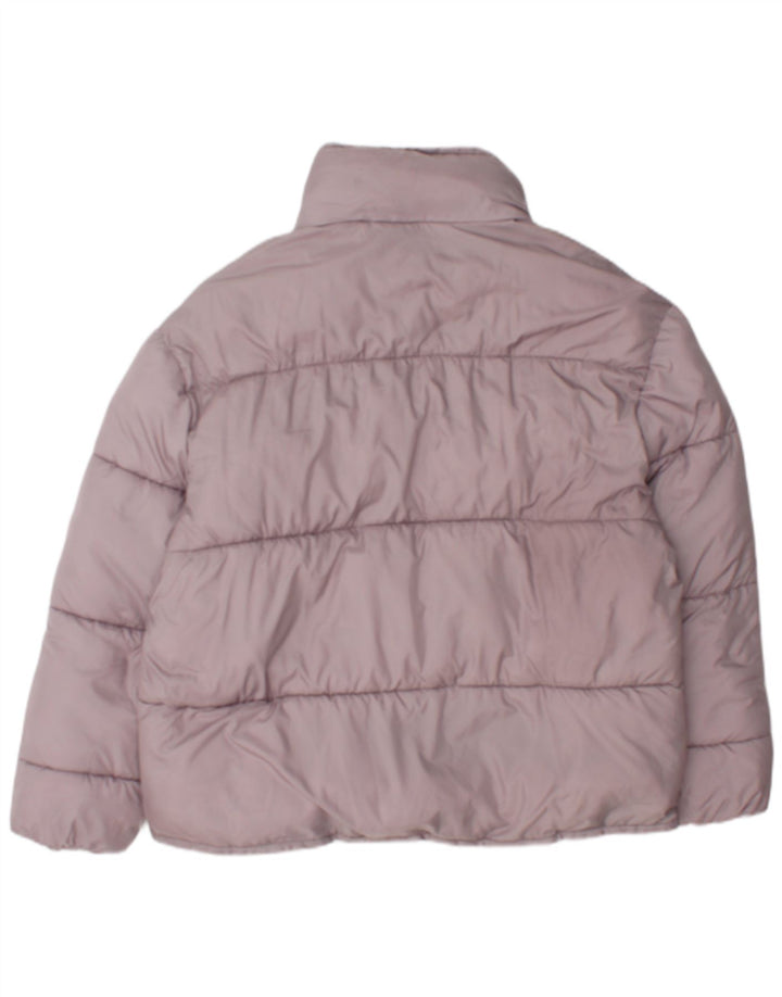 Zara Mujer Chaqueta Acolchada UK 44 Poliéster Rosa Mediano