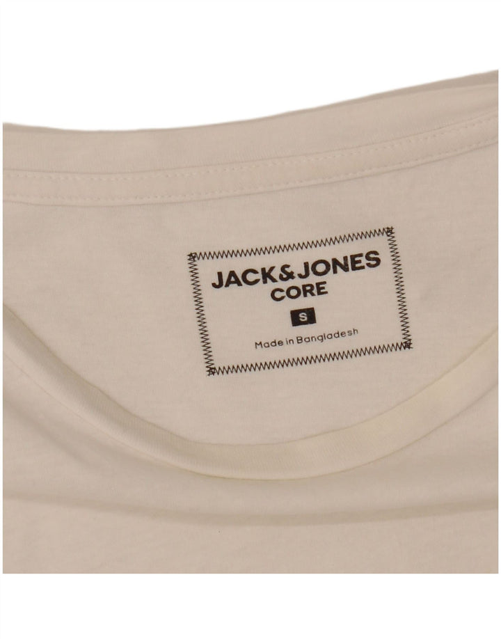 JACK & JONES T-shirt con grafica Core da uomo piccola bianca