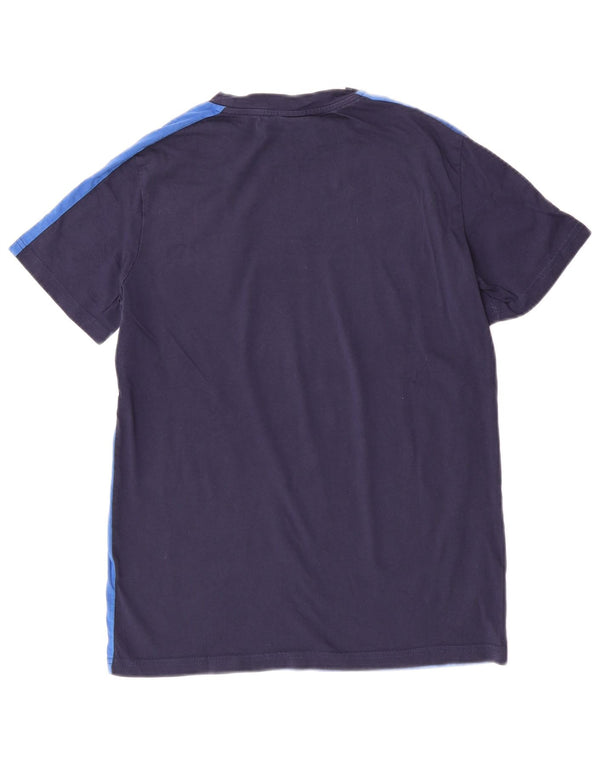 T-shirt grafica Puma Bambino Italia Top 15-16 anni Blu Navy Colourblock