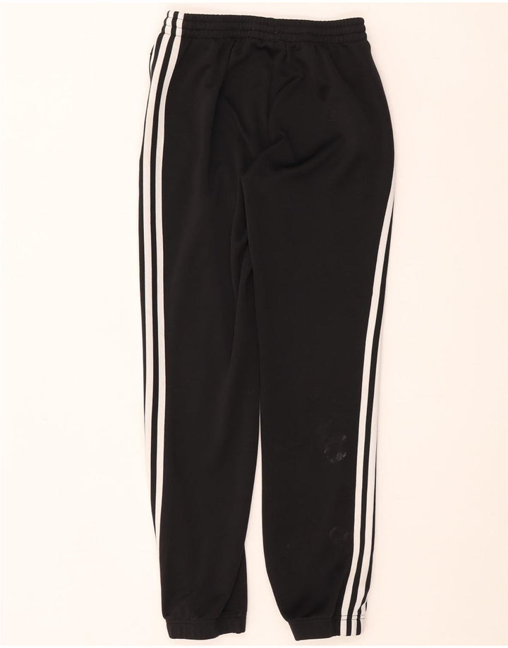 Adidas Mens Tracksuit Trousers Joggers Small  Black Polyester