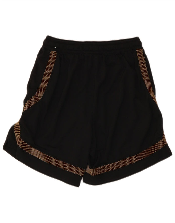Nike Herren-Dri-Fit-Sportshorts, klein, schwarzes, geometrisches Polyester