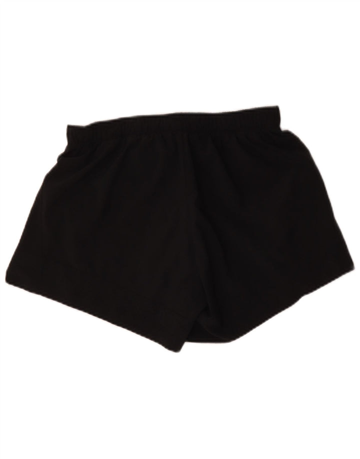 Nike Dame Dri Fit sportsshorts UK 14 Medium Sort Polyester