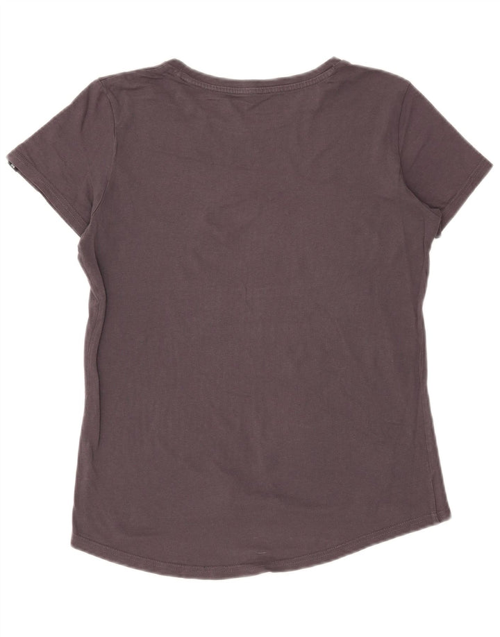 Puma Womens Graphic T-Shirt Top UK 12 Medium Grey