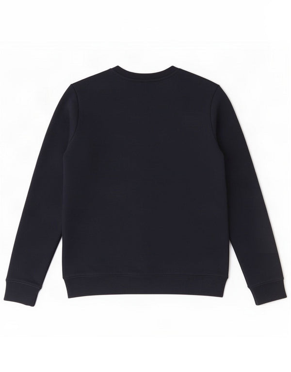 Tommy Hilfiger Womens Graphic Sweatshirt Jumper UK 6 XS Navy Blue