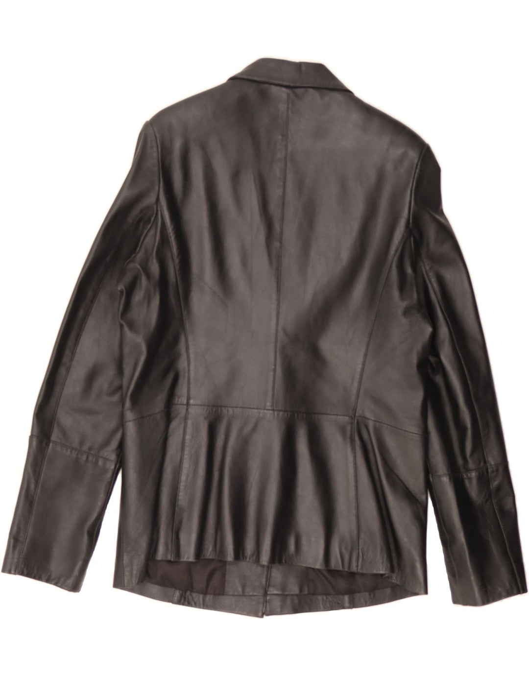 SASHA Womens Leather Jacket UK 14 Large  Black Leather Vintage Sasha and Second-Hand Sasha from Messina Hembry 