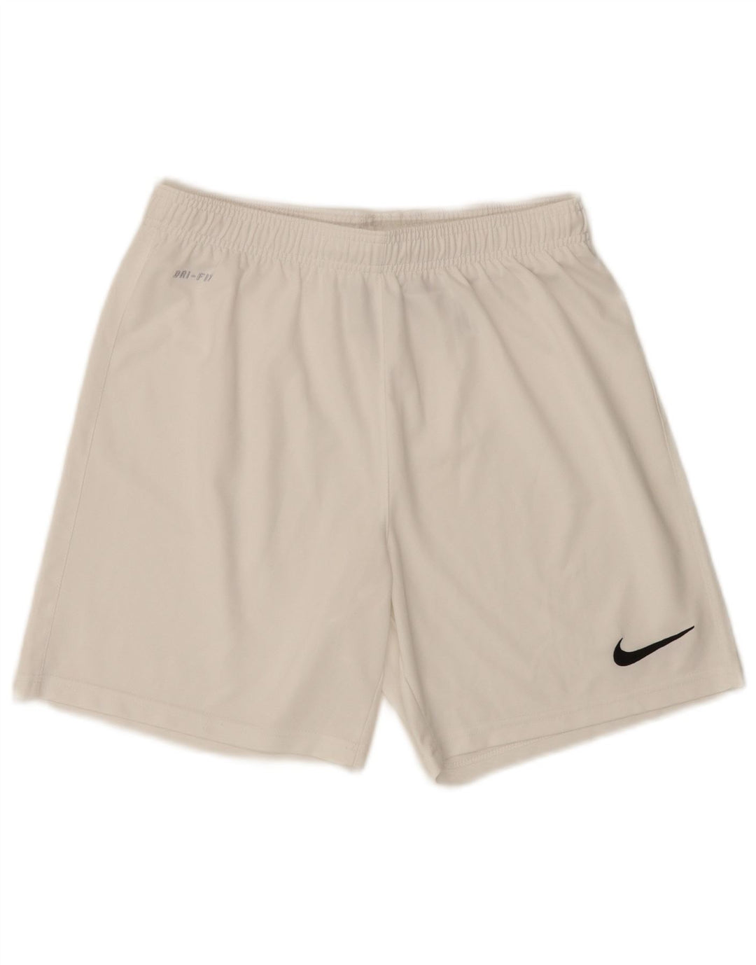 Nike Herre Dri Fit sportsshorts Små hvide polyester