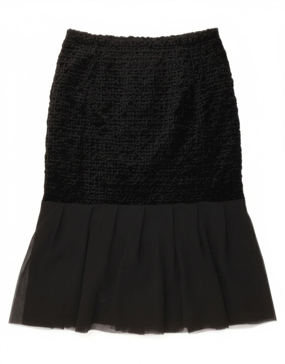 Vintage Womens Tulip Skirt W28 Medium  Black