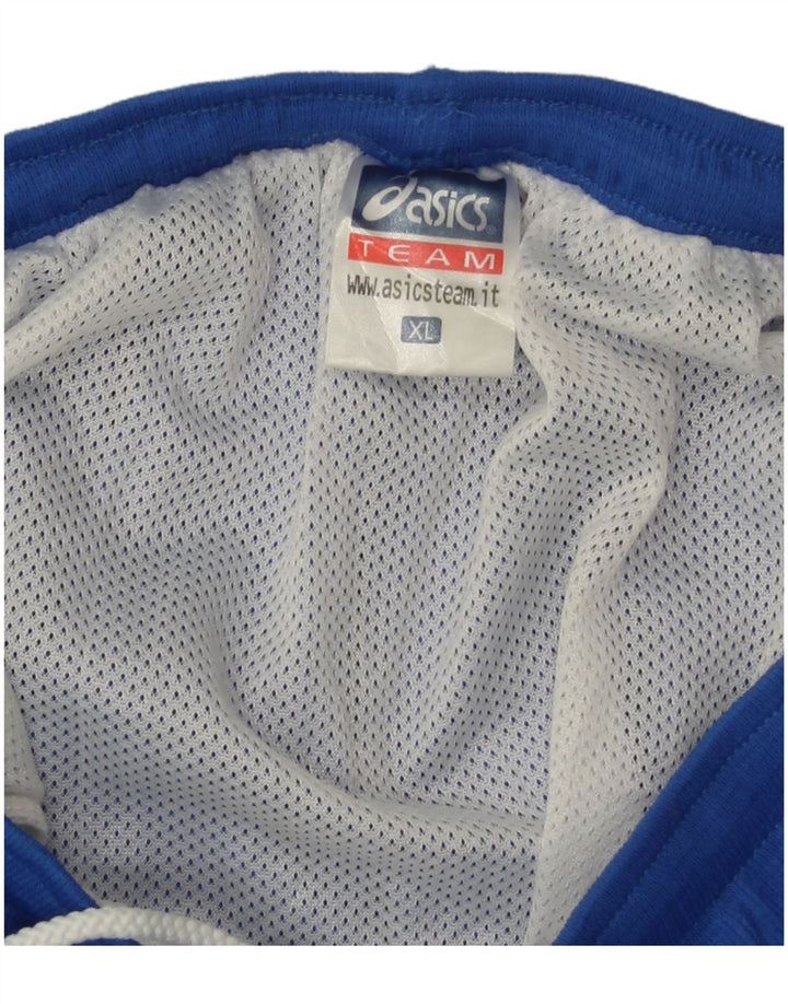Pantaloncini sportivi ASICS da donna UK 18 XL blu poliestere