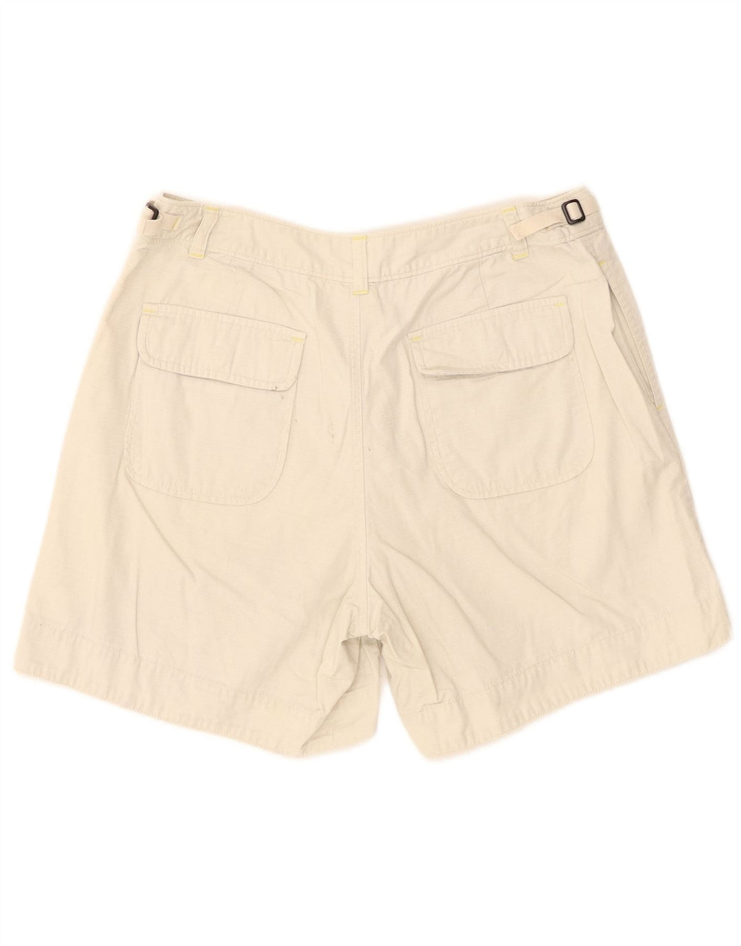 Gap Womens Chino Shorts US 8 Medium W28 Beige Check Cotton
