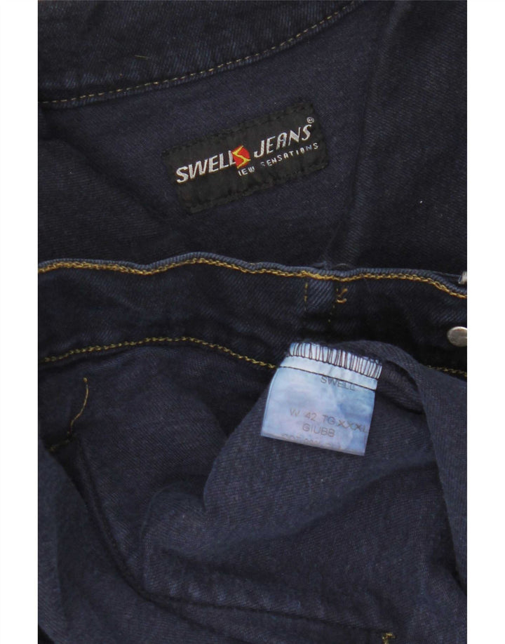 veste en jean homme vintage UK 46 3XL Bleu Marine